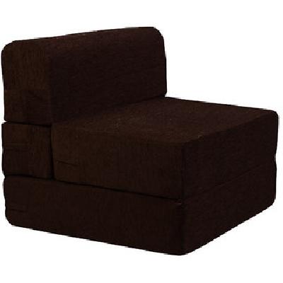Foldable Sofa Cum Bed, 3" X 6" Feet Imported Velvet Fabric With Premium Foam Fillers